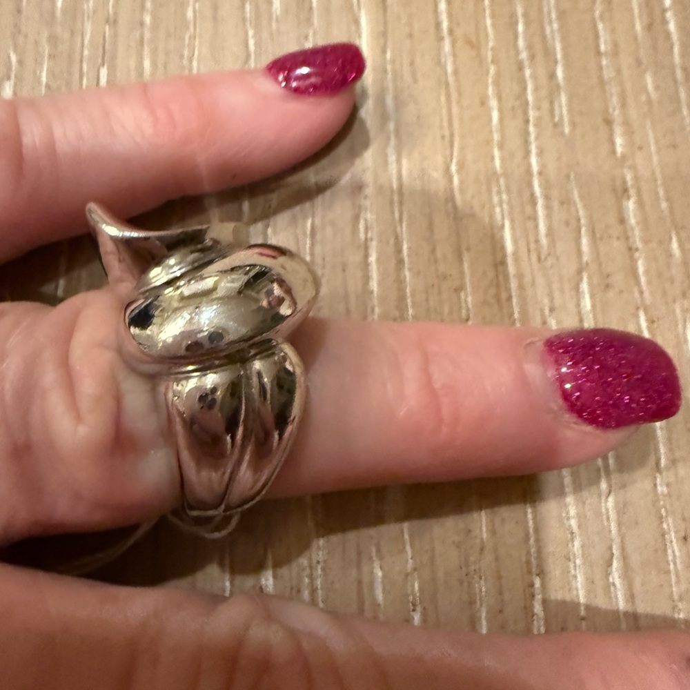 Sterling Silver 925, Solid, Comfortable, Size 5 1… - image 2